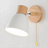 Aplique de lectura LED orientable en tonos macaron para mesita de noche