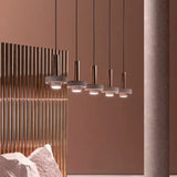 Lámpara colgante de terrazo rosa
