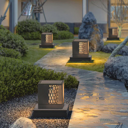 Lámparas de luz solar para exteriores iluminación de jardín y patio