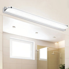 Aplique para espejo de baño rectangular LED moderno