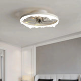 Ventilador de techo silencioso con luz LED regulable y diseño moderno Ø50 cm
