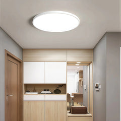 Plafón redondo para baño minimalista LED regulable ultrafino IP44