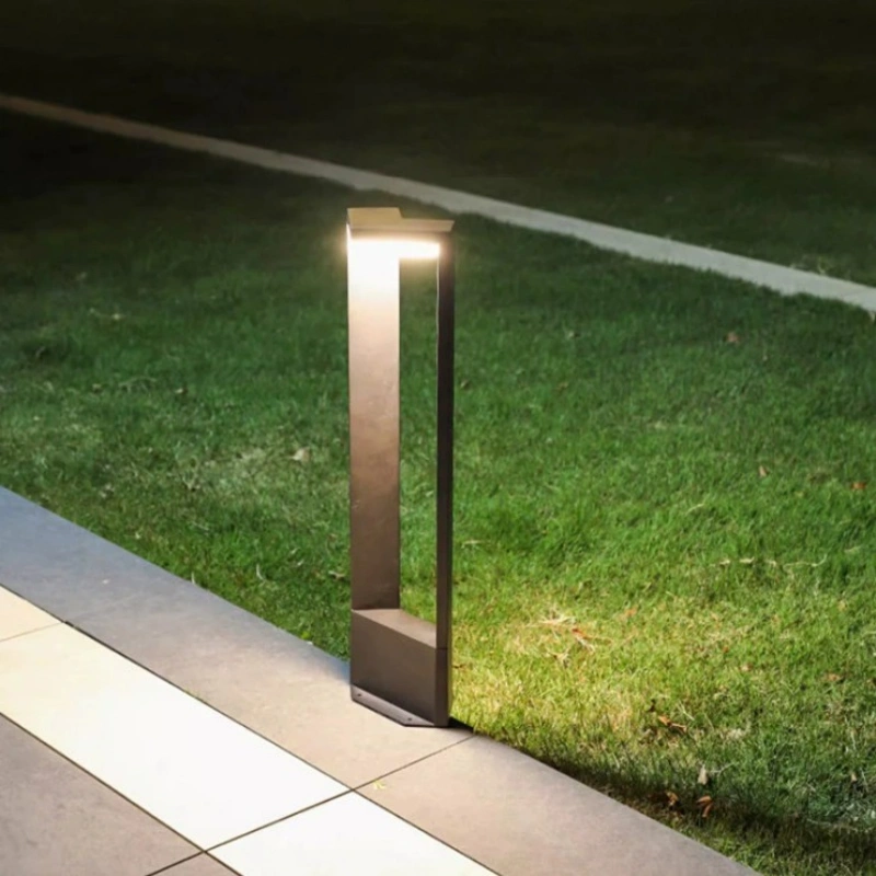 Baliza de Jardín LED 12W de Aluminio Minimalista