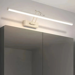 Aplique para espejo de baño lineal LED articulado moderno