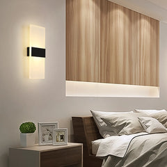 Aplique LED de Pared Interior Moderno en Acrílico para Salón