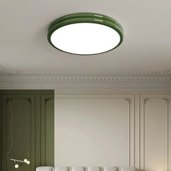 Plafón de techo redondo nórdico regulable para dormitorio