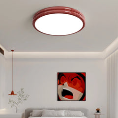 Plafón de techo redondo nórdico regulable para dormitorio