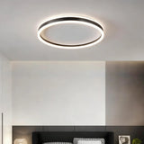 Lámpara circular de techo LED minimalista luz suave para dormitorio