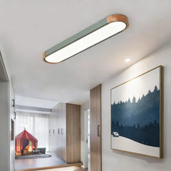 Lampara de techo para pasillo larga nordica LED
