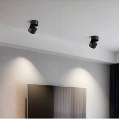 Foco LED de Superficie Plegable Diseño Cilíndrico Minimalista