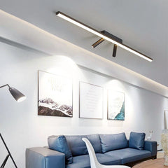 Foco de techo orientable LED moderno de metal para salón