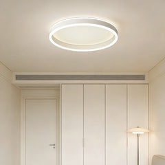 Lámpara circular de techo LED regulable de estilo moderno para dormitorio