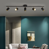 Foco de Luz Techo LED Tricolor de Superficie en Riel
