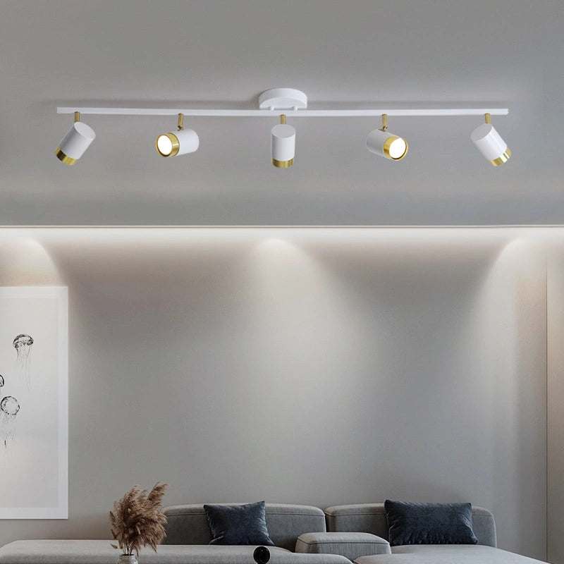 Foco de Luz Techo LED Tricolor de Superficie en Riel