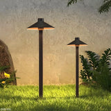 Lámpara de estaca solar LED IP65 para jardín con diseño de hongo
