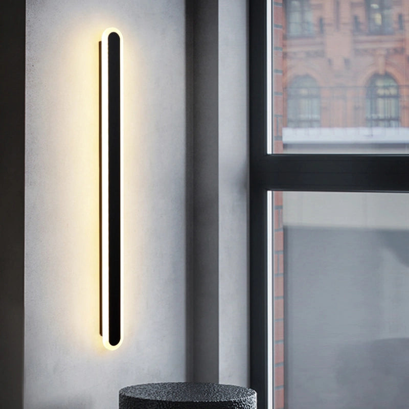 Lámpara LED Aplique Largo Minimalista para Salón