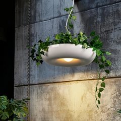 Lámpara con plantas colgantes LED de diseño moderno para comedor