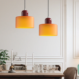Lámpara colgante de vidrio nórdica LED Morandi para comedor
