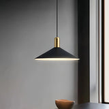 Lámpara colgante cónica LED regulable minimalista para comedor