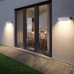 Aplique led de exterior moderno de aluminio ip65 para porche