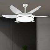 Ventilador de techo silencioso con luz LED, mando y motor DC Ø132 cm