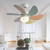 Ventilador de techo infantil silencioso con motor inverter color Morandi Ø76 cm
