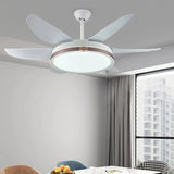 Ventilador de techo con luz LED silencioso y diseño moderno verano/invierno Ø132 cm