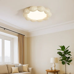 Lámpara de Techo LED Redonda Moderna para Salón con Iluminación Tricolor