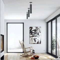 Foco de Techo LED Cilíndrico de Diseño Moderno Orientable 360°