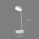 Flexo de escritorio LED regulable táctil recargable blanco
