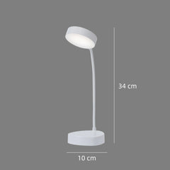 Flexo de escritorio LED regulable táctil recargable blanco