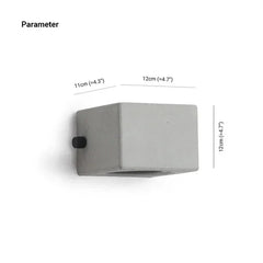 Aplique LED de Pared Exterior Impermeable Bidireccional