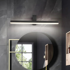 Aplique para espejo de baño minimalista LED alargado IP44