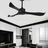Ventilador de techo sin luz con mando a distancia reversible para comedor