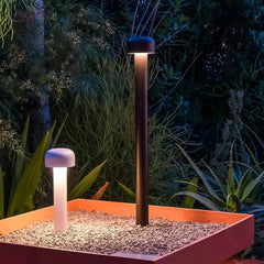 Baliza exterior LED IP65 de metal para caminos de diseño moderno