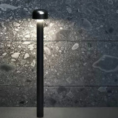 Baliza exterior LED IP65 de metal para caminos de diseño moderno