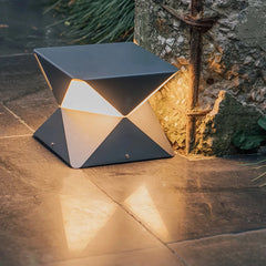 Lámpara de pie exterior LED IP65 de diseño moderno para terraza