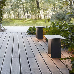 Baliza exterior de jardín LED IP65 de metal y diseño moderno
