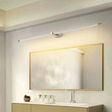 Aplique para espejo de baño moderno lineal recargable