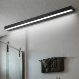 Aplique para espejo de baño LED IP44 rectangular alargado minimalista