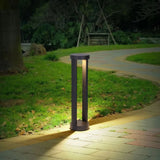 Baliza solar exterior LED IP65 de metal con diseño moderno