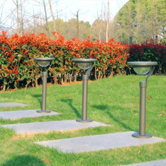 Lámpara de estaca para jardín solar LED IP65 de metal