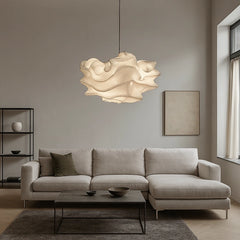 Lámpara Colgante de Diseño Floral Moderna en Metal para Salón