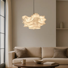 Lámpara Colgante de Diseño Floral Moderna en Metal para Salón