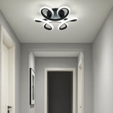 Lámpara de techo para pasillos diseño moderno en forma de flores LED