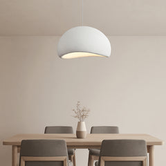 Lámpara Colgante Wabi Sabi de Diseño Creativo, Luz Regulable 3 Colores para Comedor