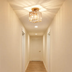 Lámpara de Techo Cristal Estilo Nórdico para Pasillo