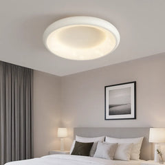 Lámpara de Techo LED Redonda Moderna para Dormitorio con Protección Ocular