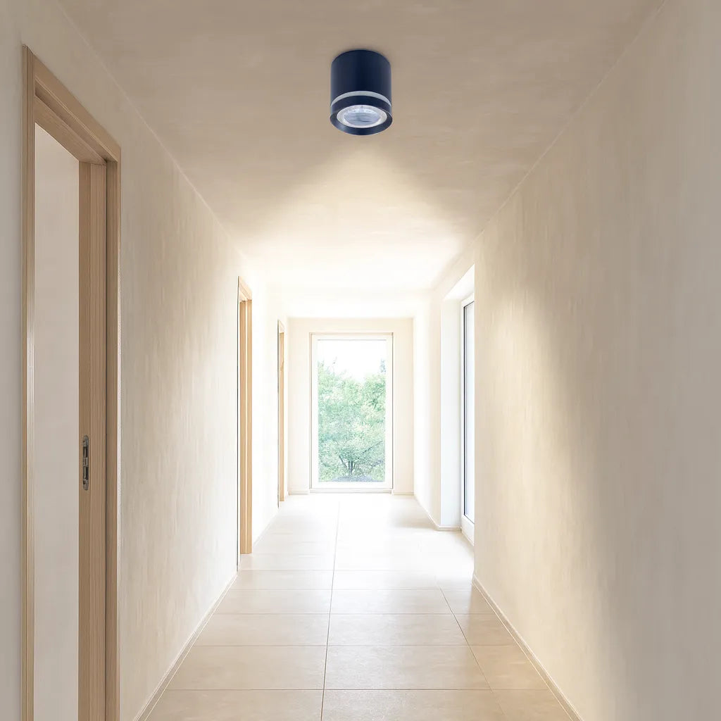 Downlight LED Cilíndrico Metálico Antideslumbrante de Diseño Minimalista