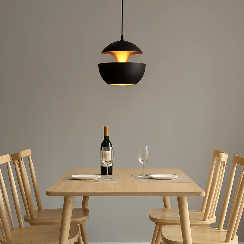 Lámpara colgante manzana LED de diseño moderno regulable en altura para comedor